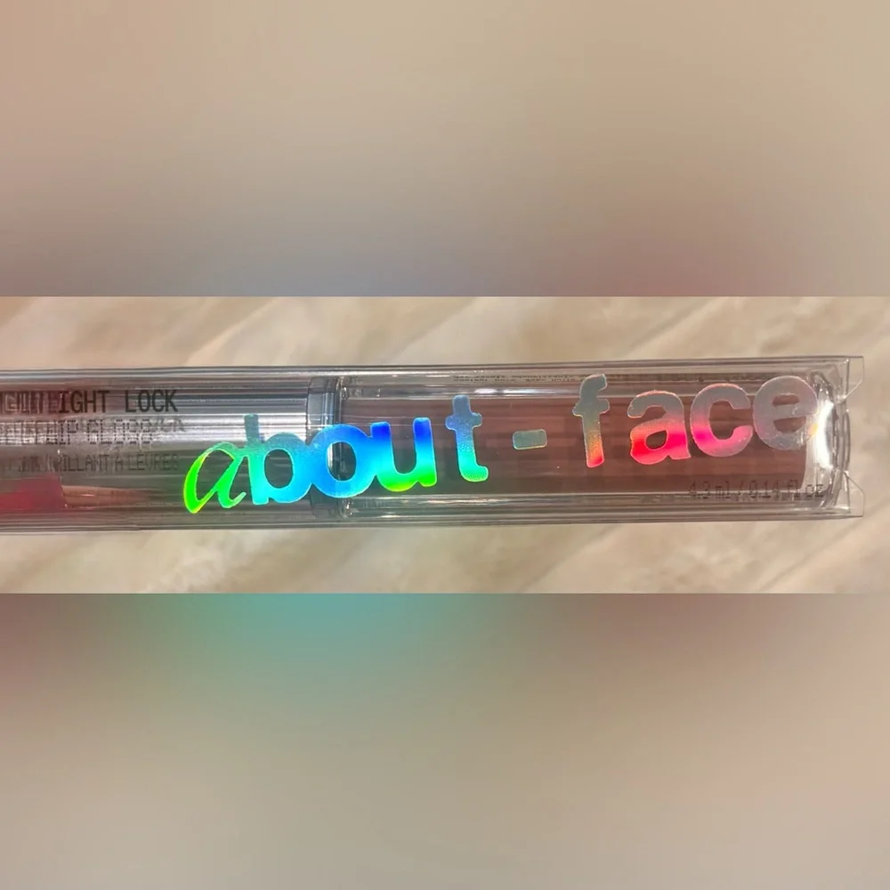 NEW About Face Light Lock Lip Gloss in shade Double Clutch
